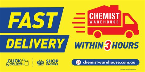 chemist warehouse online delivery.